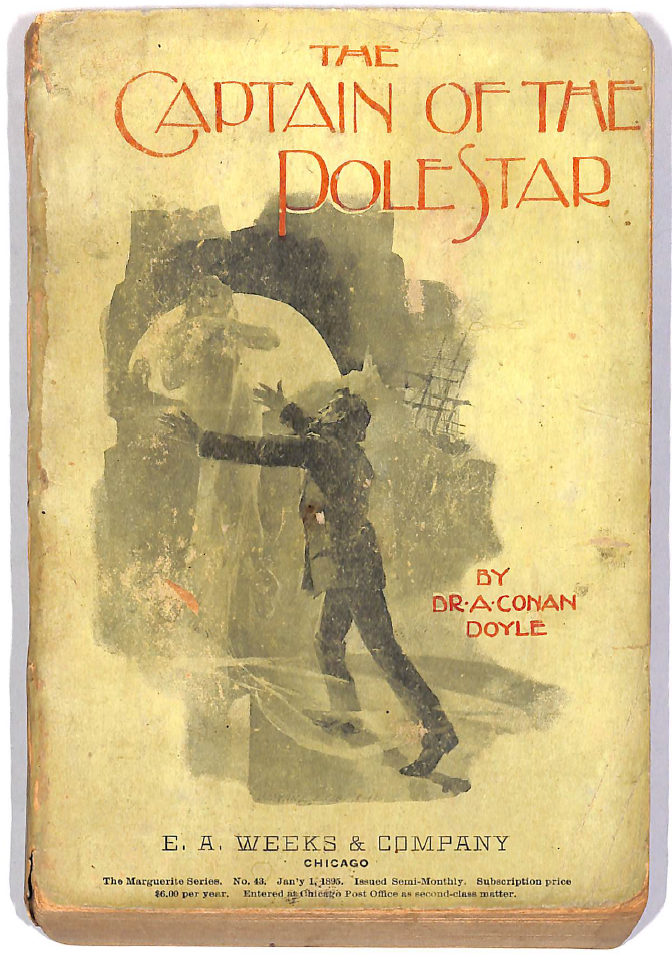 The cover of the book "The captain of the Polestar"